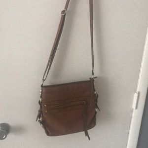 Leather cross body